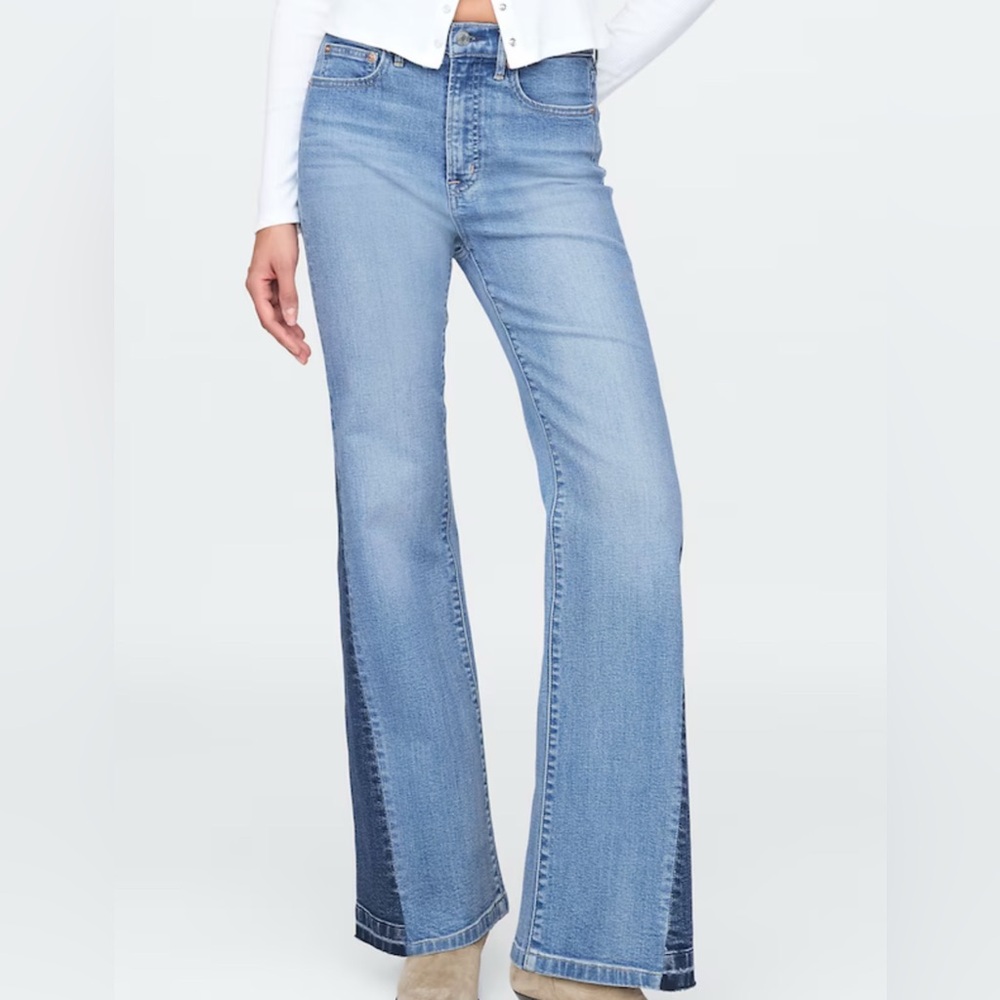 Light Blue Flare Jeans